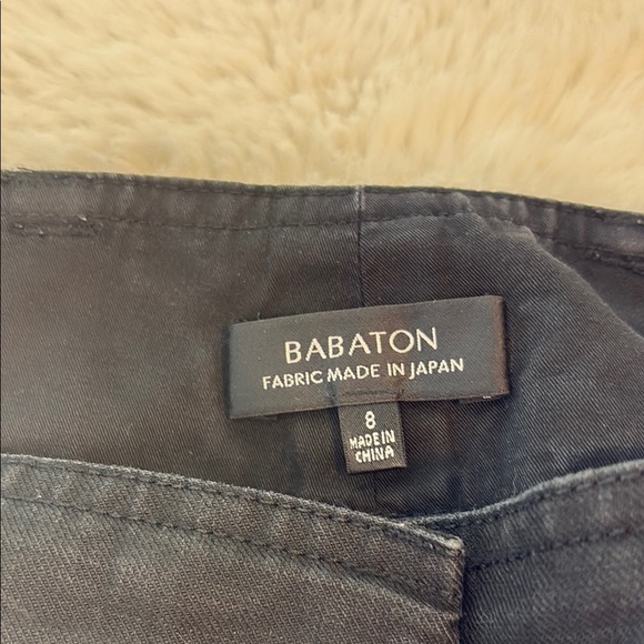 Babaton Black Wide Leg Pants - Picture 4 of 7